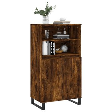 vidaXL Sideboard Highboard Räuchereiche 60x36x110 cm Holzwerkstoff (1 St)