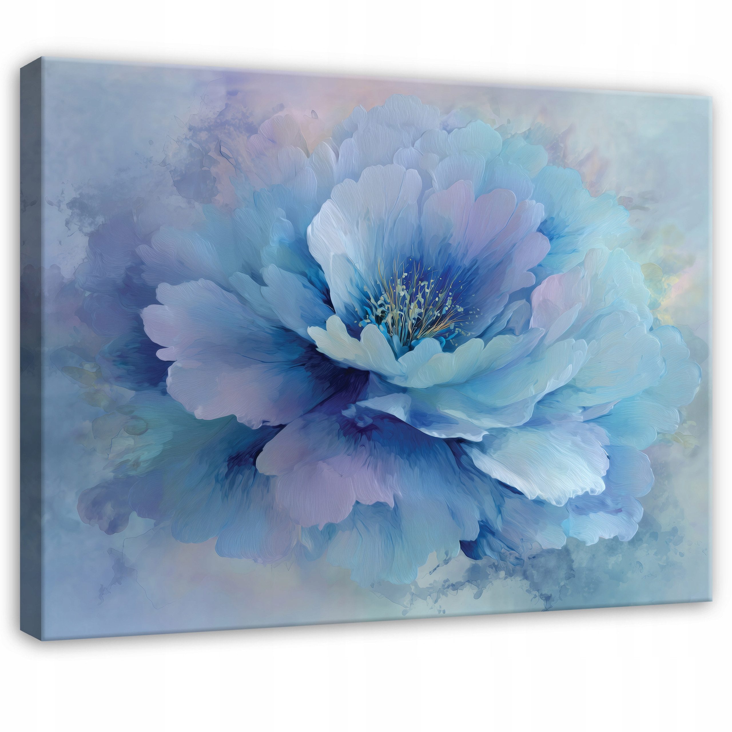 Wallarena Fototapete Blumen Abstrakt - Mehrfarbig - Modern - Vlies - Wohnzimmer, glatt, 40x30x2cm