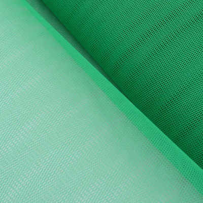 Stoff Kreativstoff Tüll Polyester grasgrün 1,4m Breite