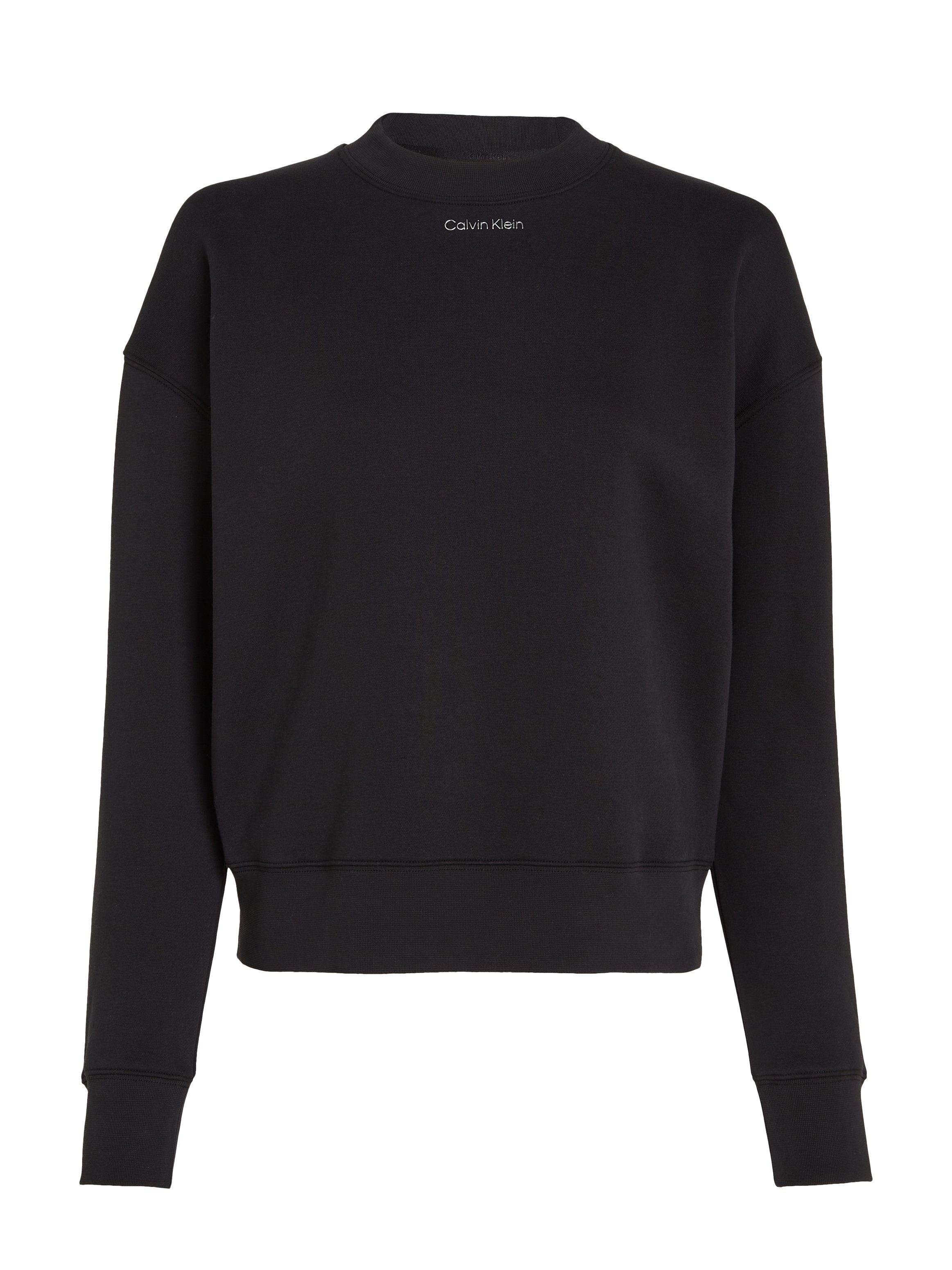 Calvin Klein Sweatshirt METALLIC MICRO LOGO Ck Black SWEATSHIRT