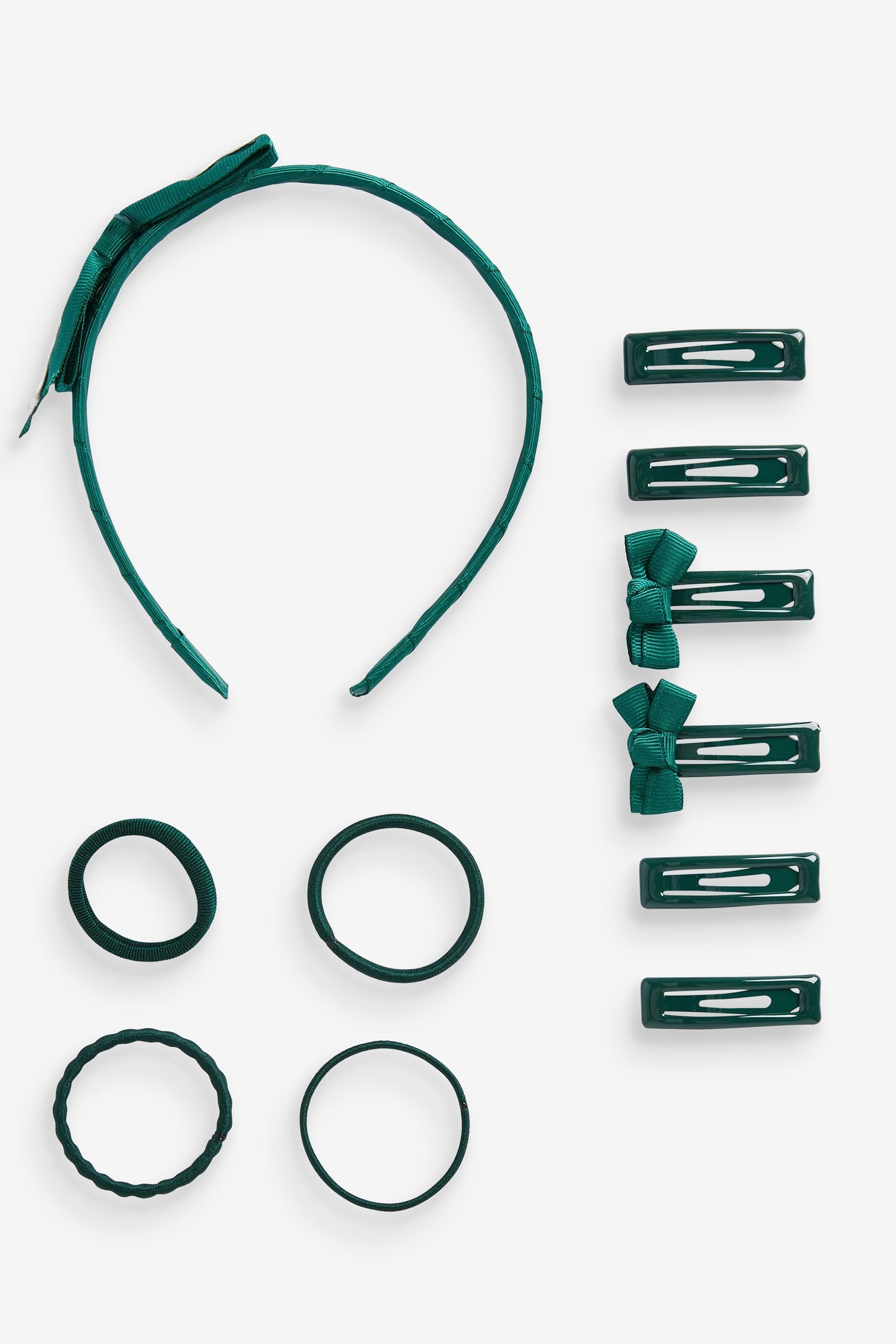 Next Haarstyling-Set Haar-Accessoires im Set Green