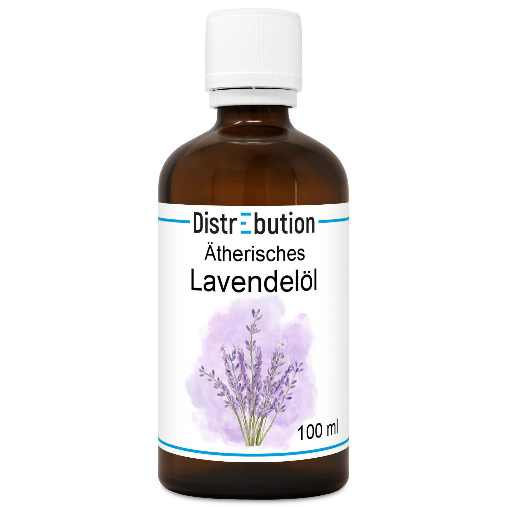 DistrEbution Duftöl Ätherisches Öl, Lavendelöl, 100% Naturrein, Für Kerzen und Kosmetik