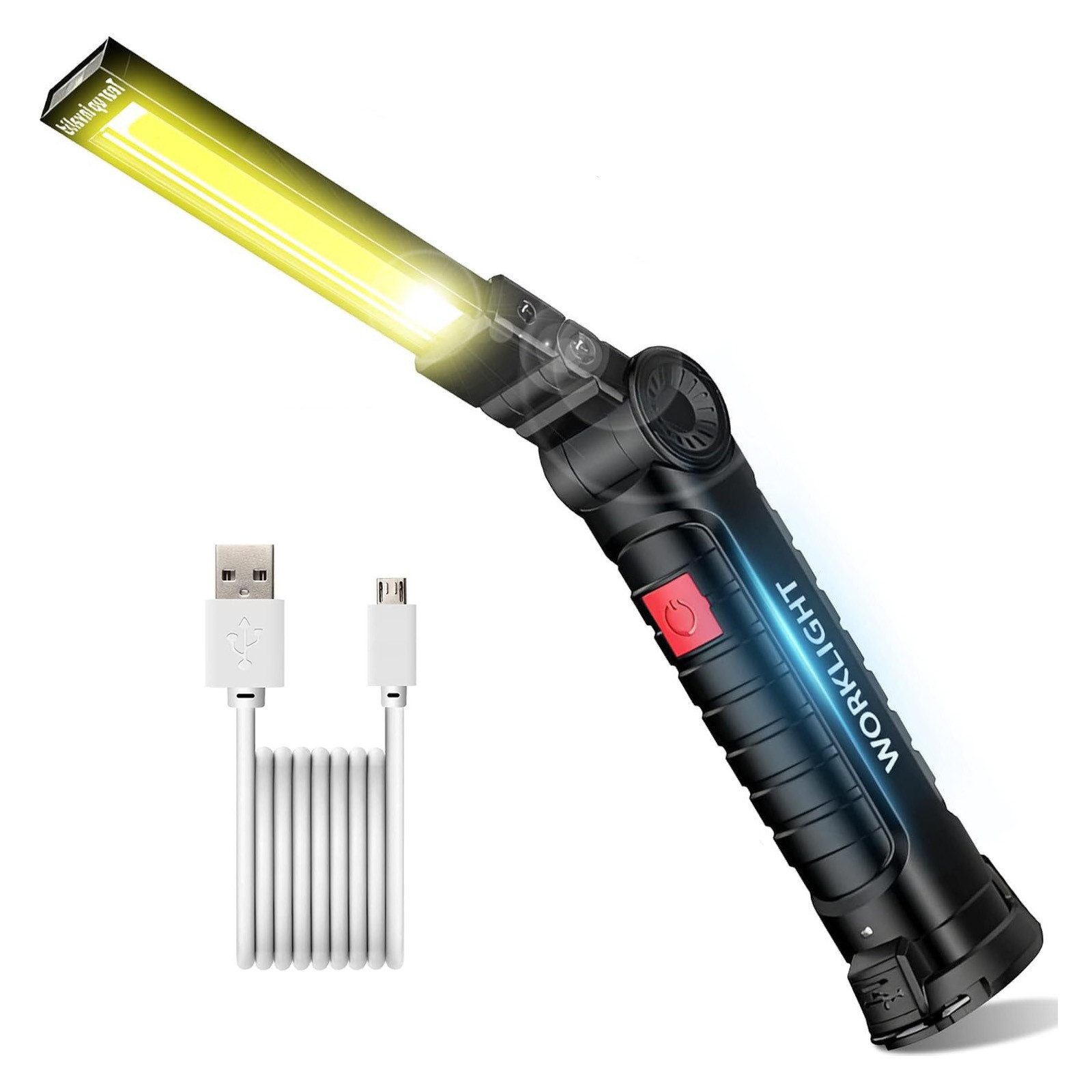 BlingBin LED Arbeitsleuchte Magnetische Taschenlampe, USB-Lade-COB-Arbeitsl günstig online kaufen