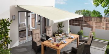 Jet-Line Markise Vollkassettenmarkise SUNSHADE beige