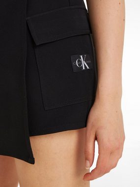 Calvin Klein Jeans Shorts BUCKLE WRAP MINI SKORT mit Logopatch