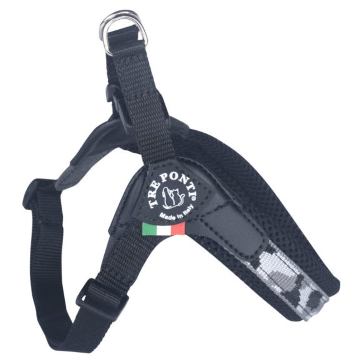 Tre Ponti Hunde-Geschirr TR260 Easy Fit Mesh PENNY mit verstellbarem Bauchgurt und Click-Versch