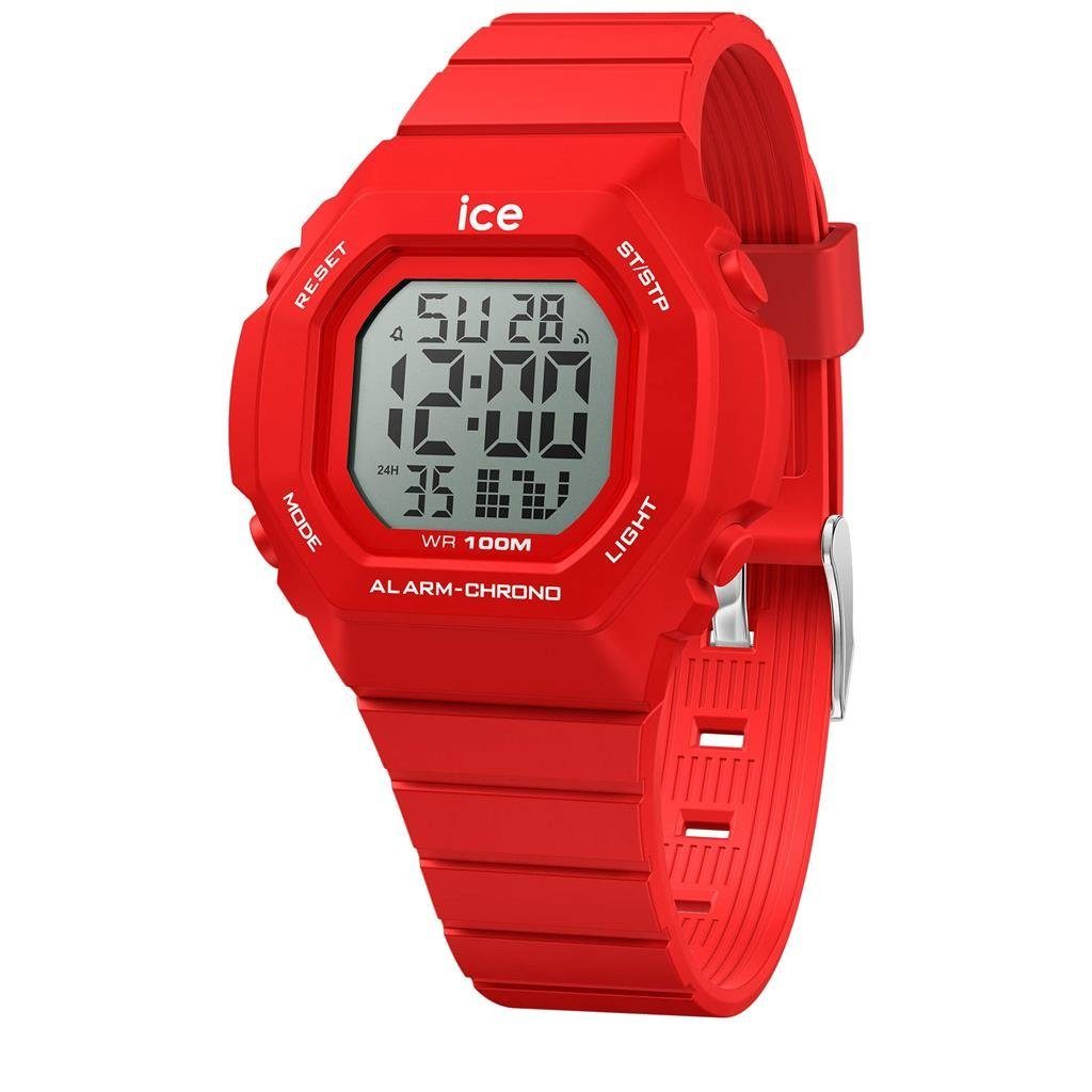 ice-watch Digitaluhr Ice-Watch Kinderuhr Red, 022099 ultra ICE Damenuhr digit / (1-tlg)