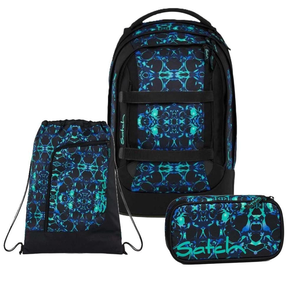 Satch Schulrucksack Pack (3tlg., inkl. Schlamperbox und Sportbeutel)