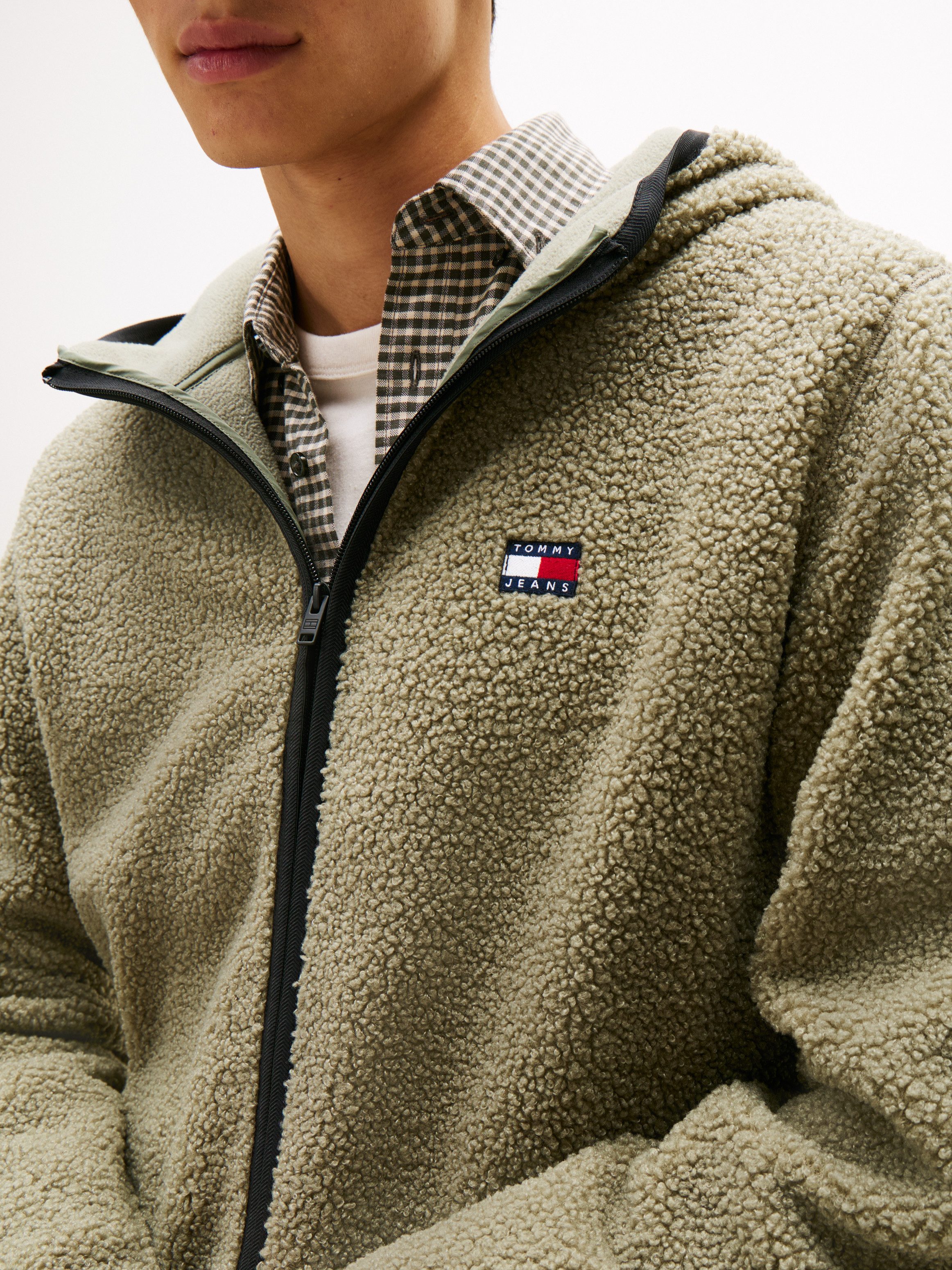 Tommy Jeans Plüschjacke TJM REG BADGE günstig online kaufen