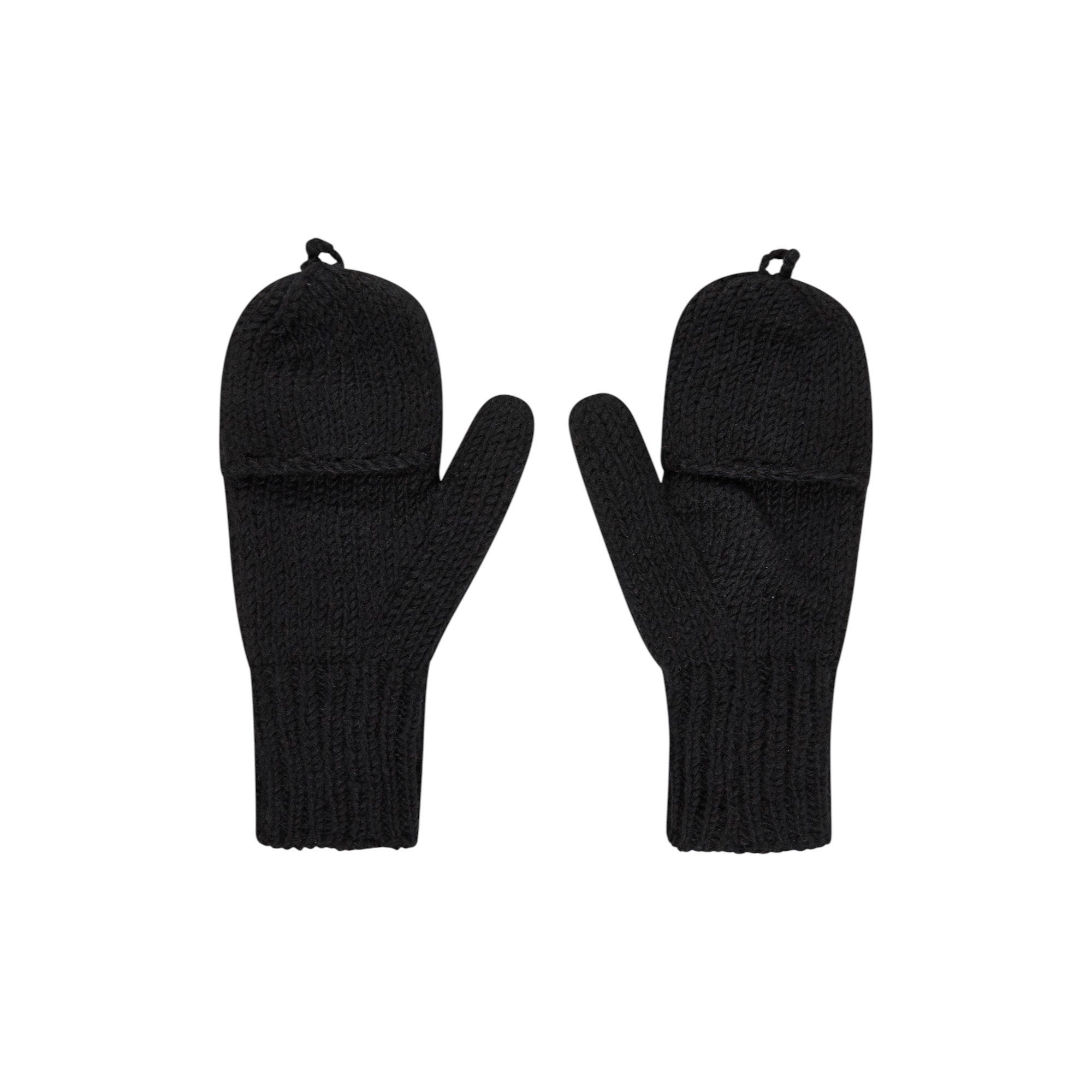 THC Natural Line Strickhandschuhe THC Klapphandschuhe 721 schwarz (1 Paar, günstig online kaufen