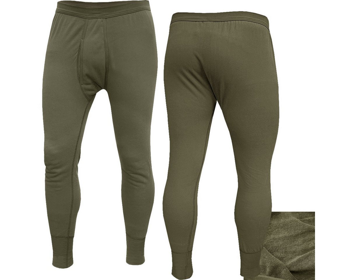 BWuM Lange Unterhose BWuM Bundeswehr Unterhose Winter mit Plüschfutter