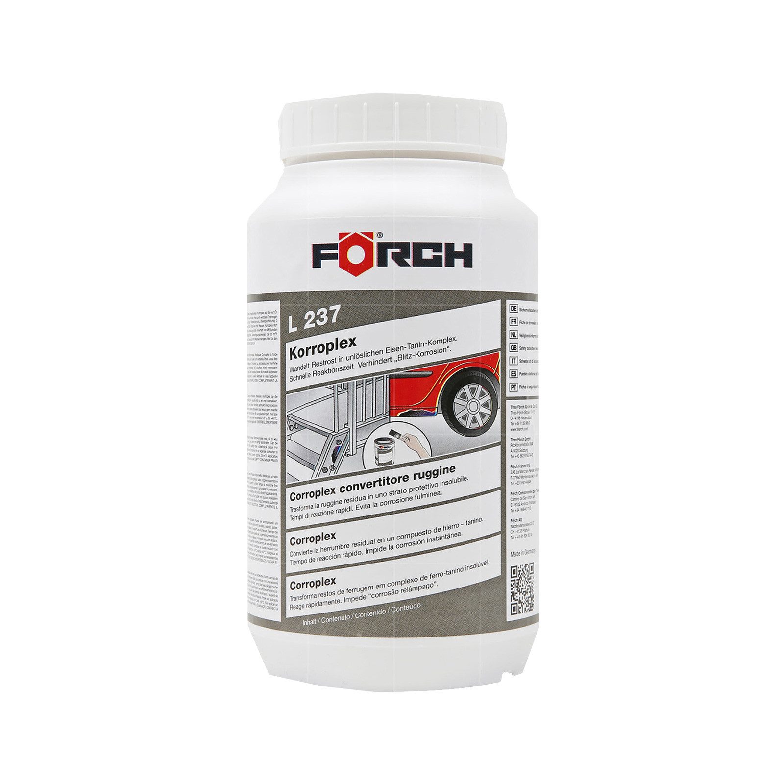 FÖRCH L237 Korroplex - 1 Ltr Rostentferner