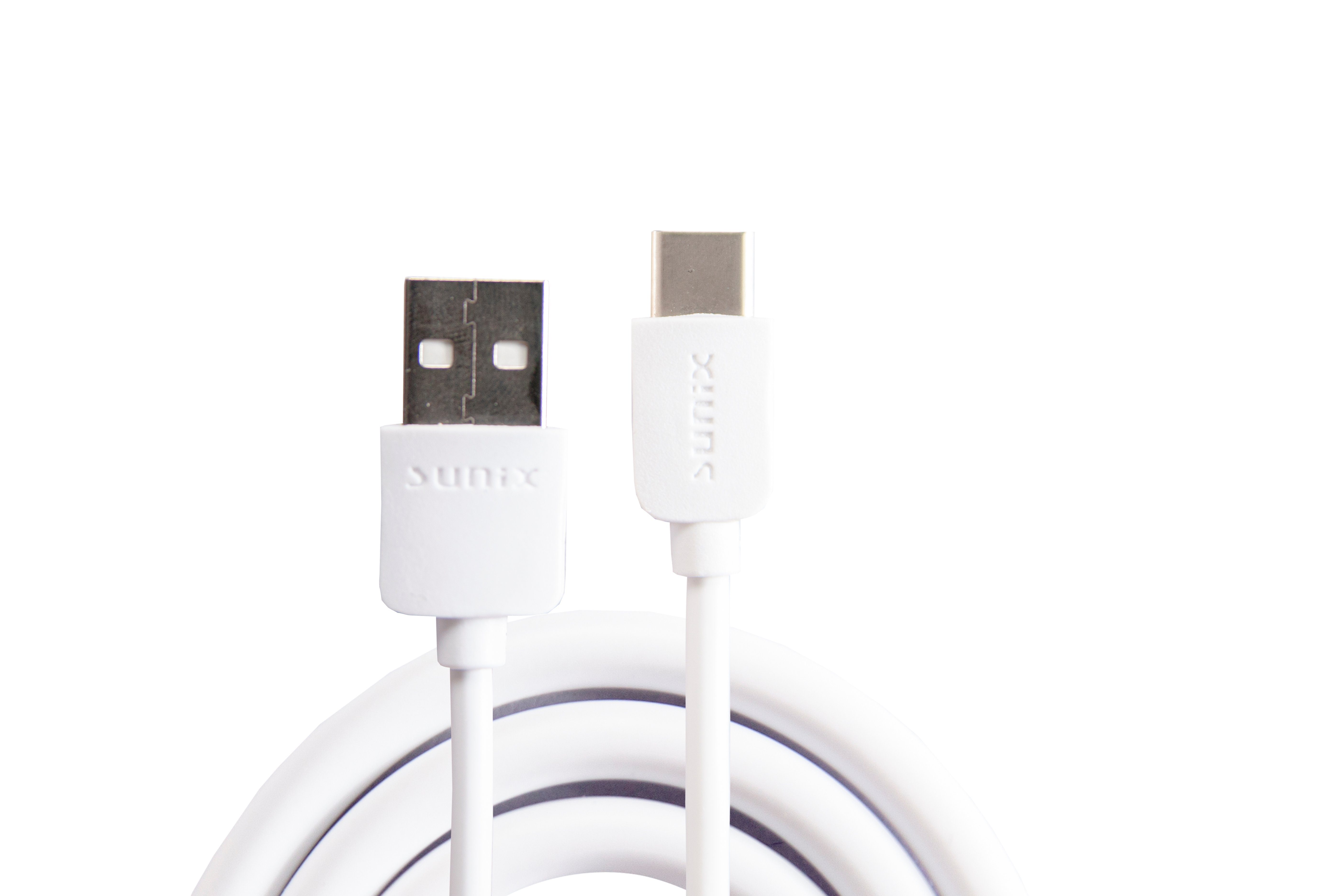 Sunix USB Typ-C 3A Datenkabel Ladekabel Smartphone Fast Charge Snyc Smartphone-Kabel