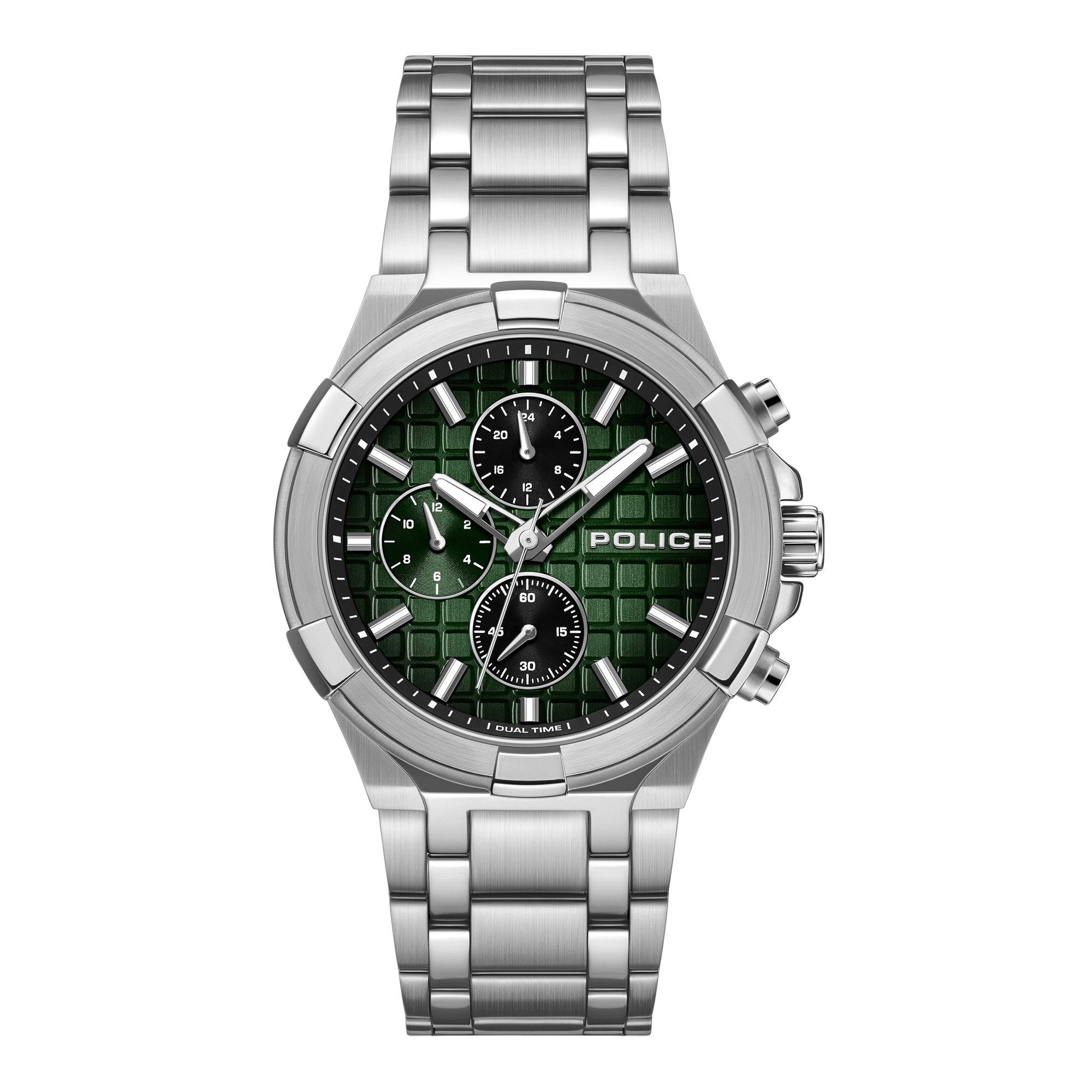 Police Quarzuhr Chronograph Herrenuhr 42 mm Quarz Herren
