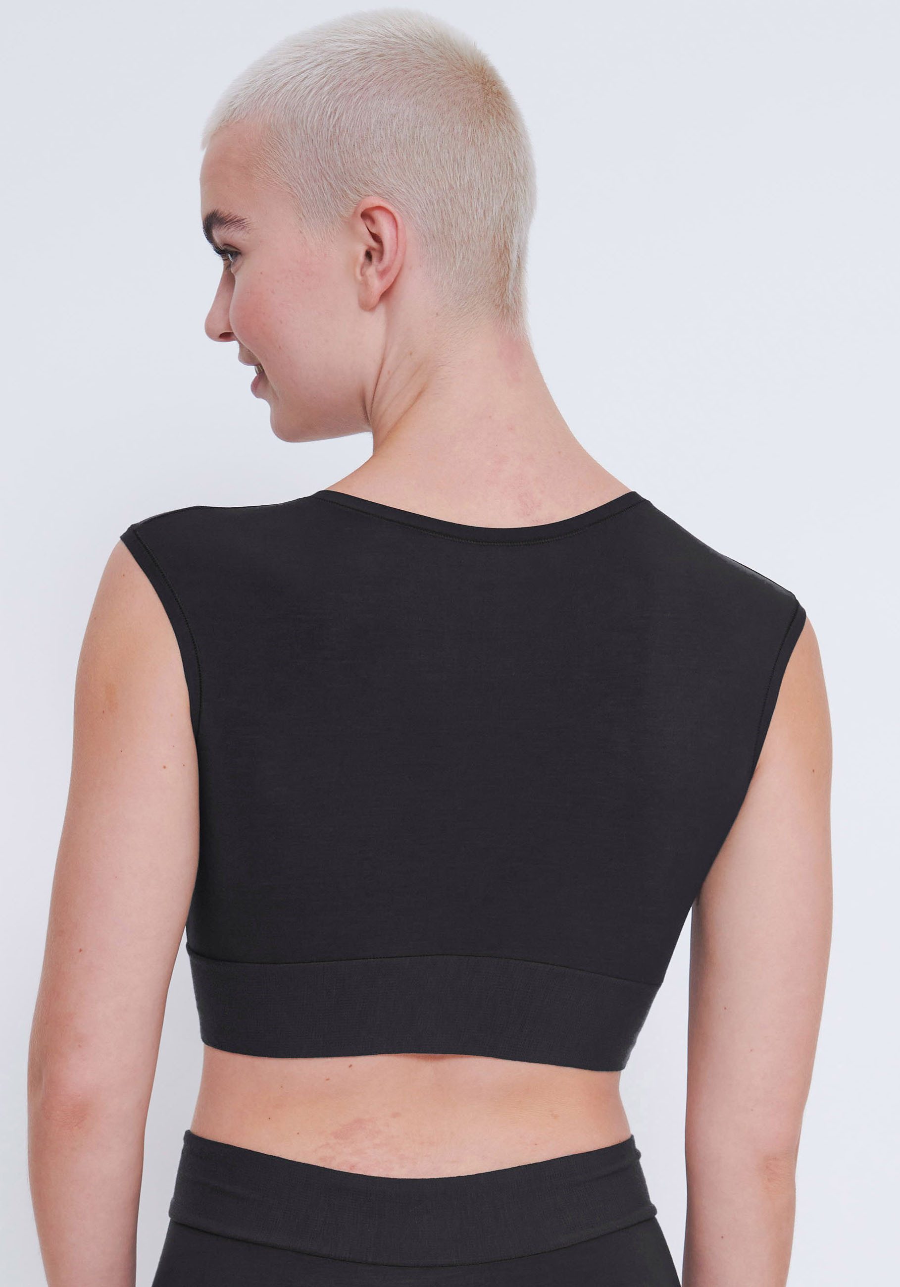 sloggi Crop-Top GO Allround One Size, geripptes Unterbrustband, atmungsaktiv, super weich