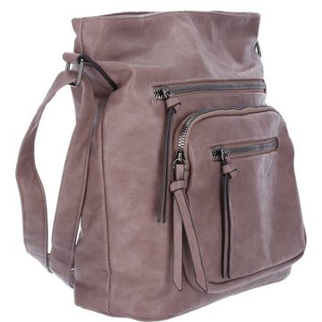 Antonio Umhängetasche Antonio Damen Handtasche Taupe (1-tlg)