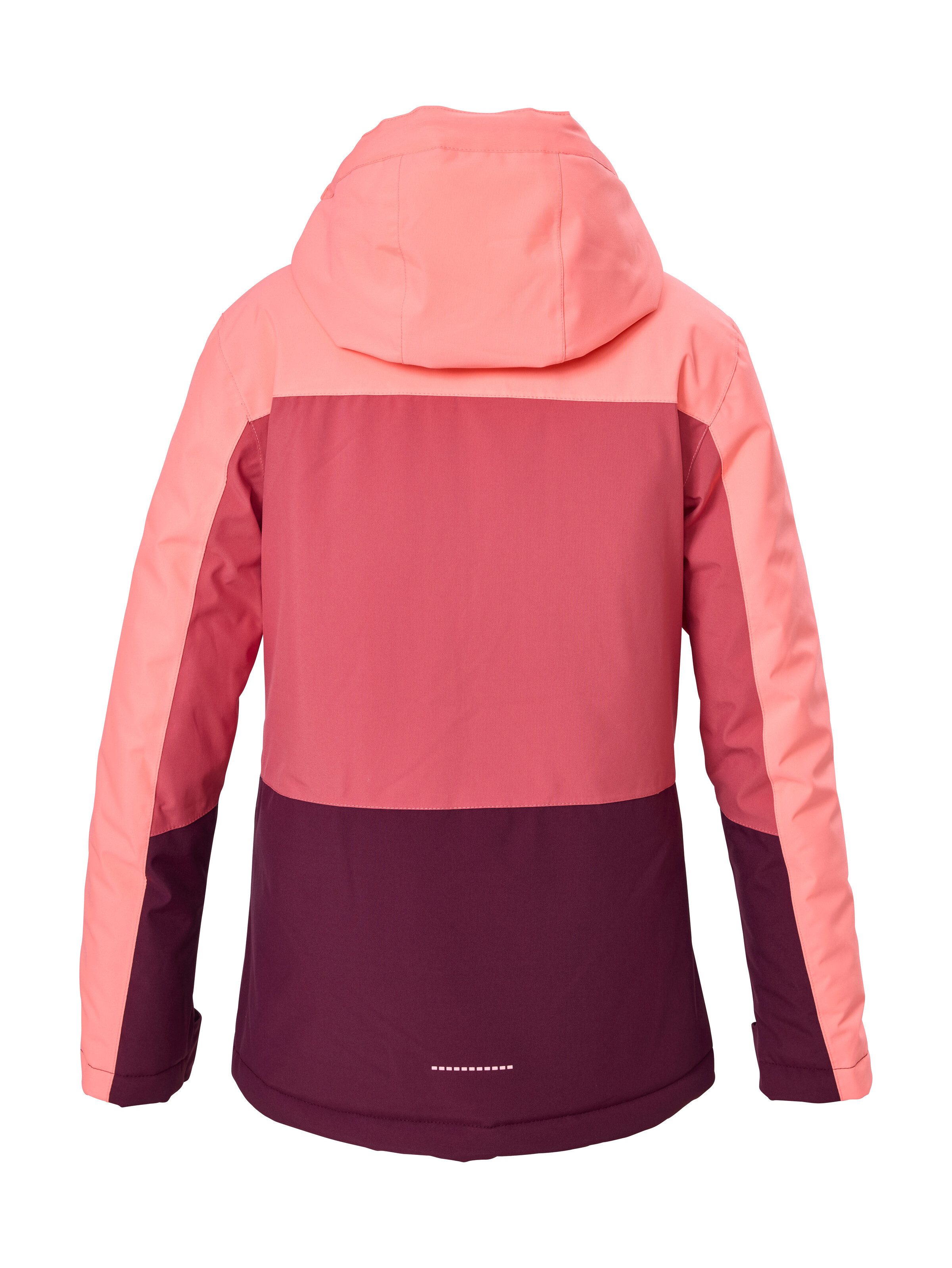 Killtec Skijacke KSW 198 GRLS SKI JCKT Wind- und wasserdichte Skijacke mit Colourblock-Design