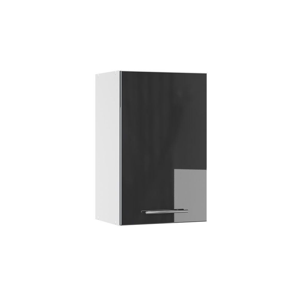 Vicco Badschrank Fame-Line Anthrazit Hochglanz/Weiß 45 x 72 cm günstig online kaufen