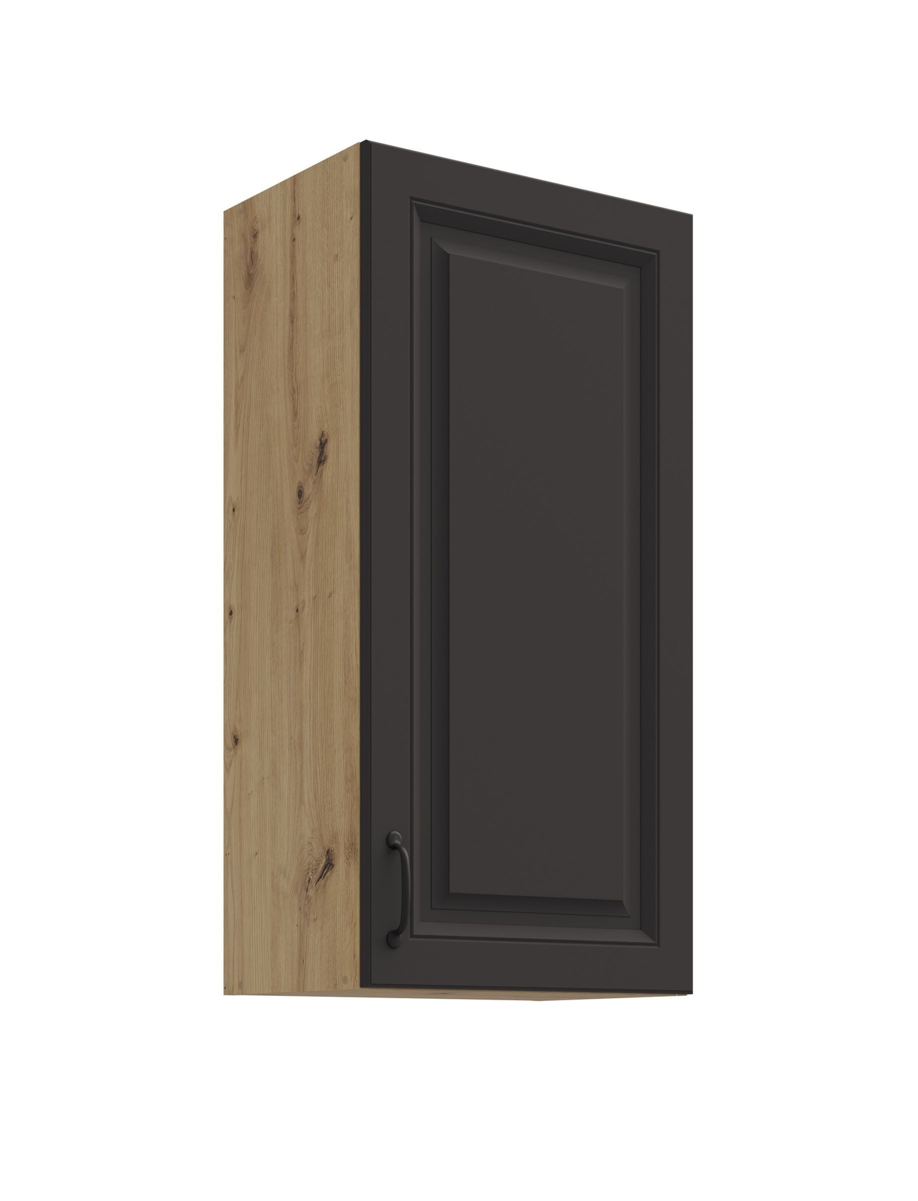 Hängeschrank 45 cm Küche Stilo Grau Küchenzeile Küchenblock Einbauküche Landhaus