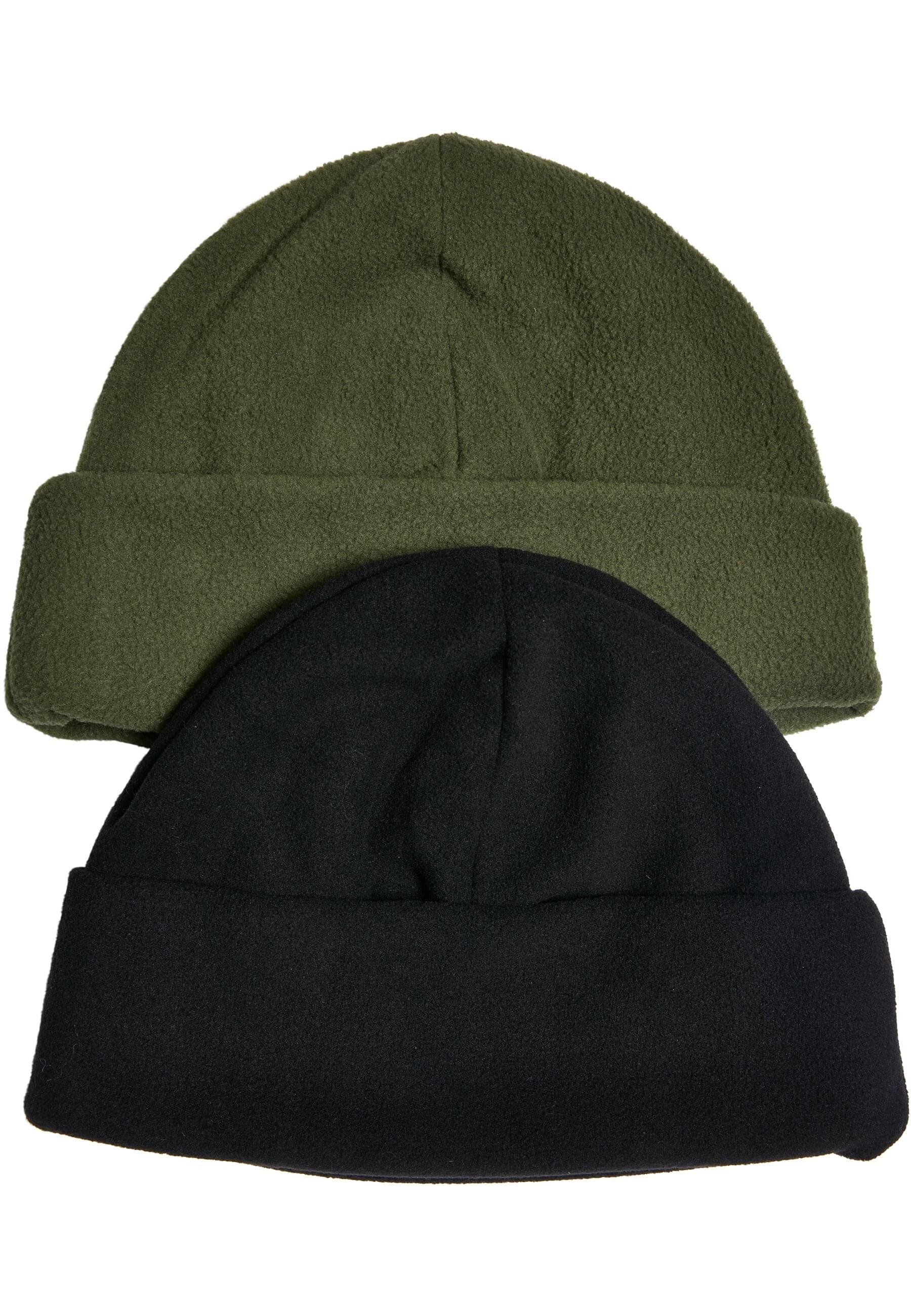 URBAN CLASSICS Beanie Urban Classics Unisex Fleece Beanie 2-Pack (1-St)