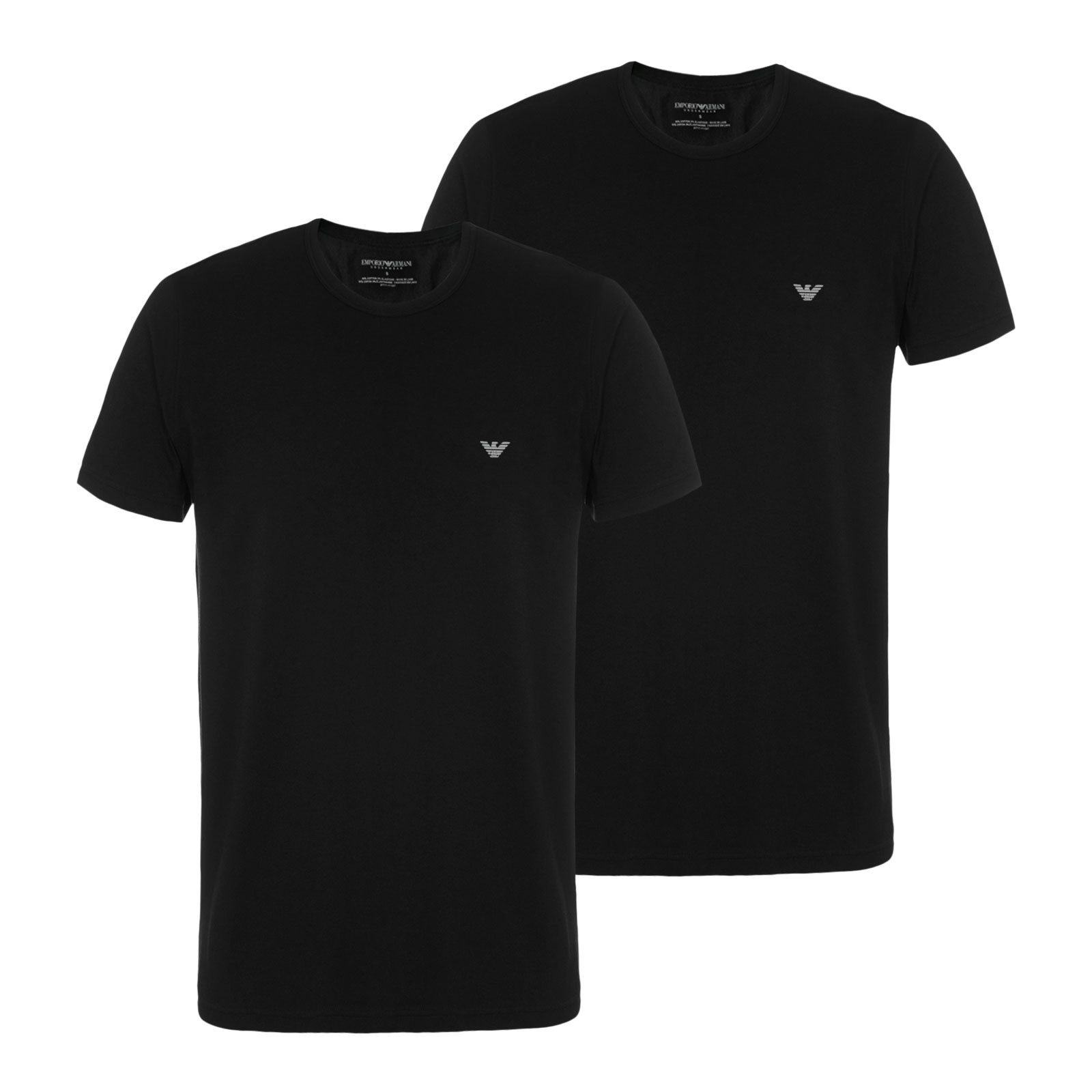 Emporio Armani Unterziehshirt 2er Pack T-Shirts C-Neck Stretch Cotton (2-St günstig online kaufen