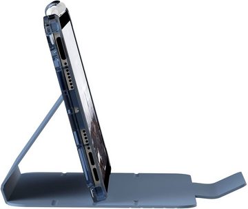 UAG Tablet-Hülle U by UAG [U] Lucent Case, [Apple iPad mini 6 Hülle, Apple Pencil Halterung, Standfuktion, Magnetische Frontklappe mit Wake / Sleep Unterstützung] - cerulean (transparent)