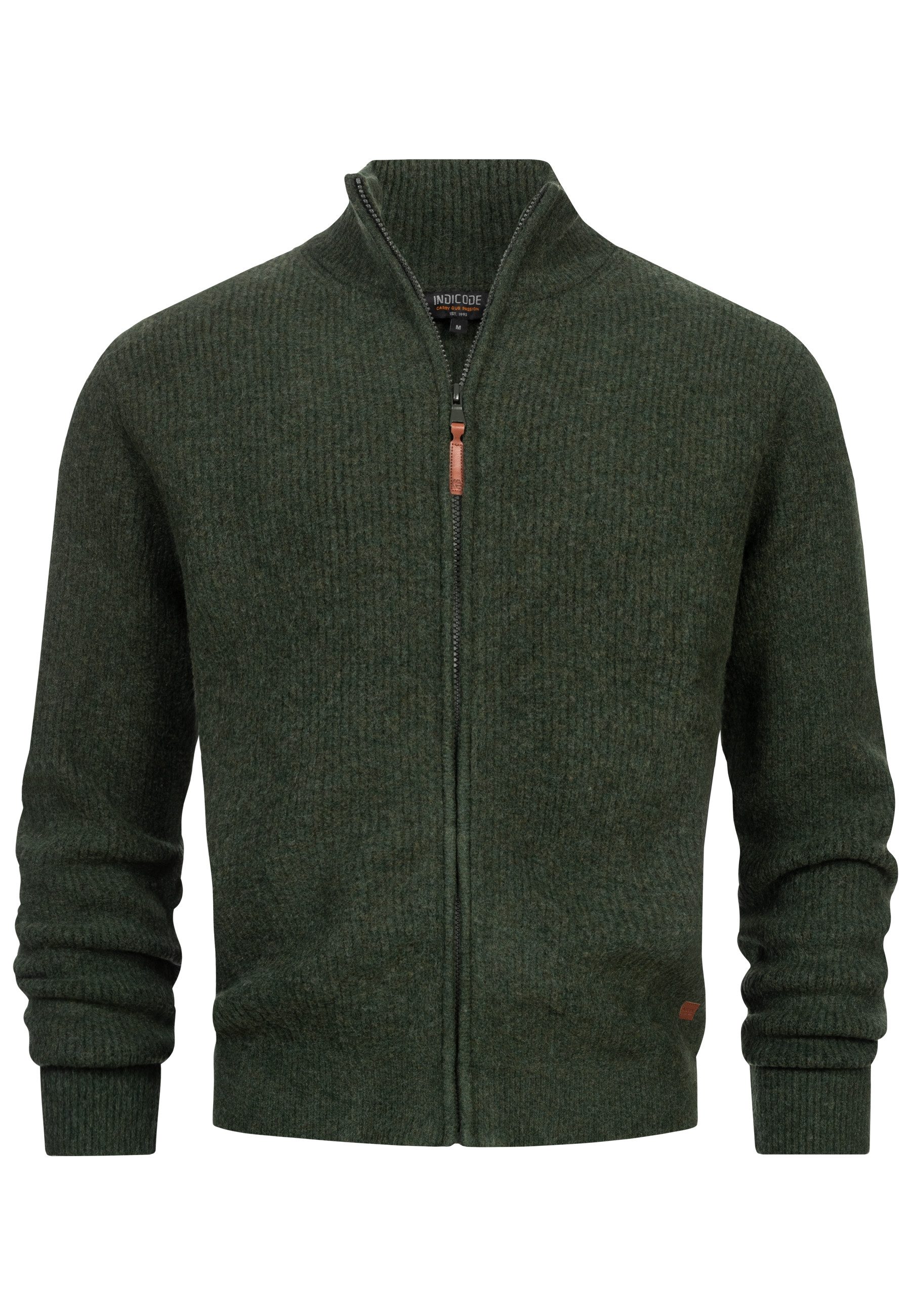 Indicode Strickjacke Herren INPeace Cardigan Herrenstrickjacke Herren Stric günstig online kaufen