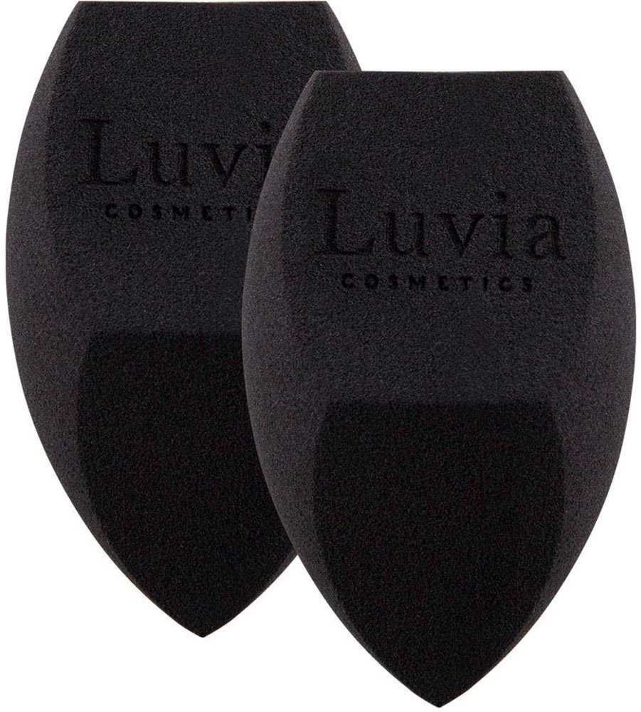 Luvia Cosmetics Schminkschwamm Diamond feinporige Oberfläche Sponge natürliches Set, tlg., Packung, 2 Make-up Hautbild für