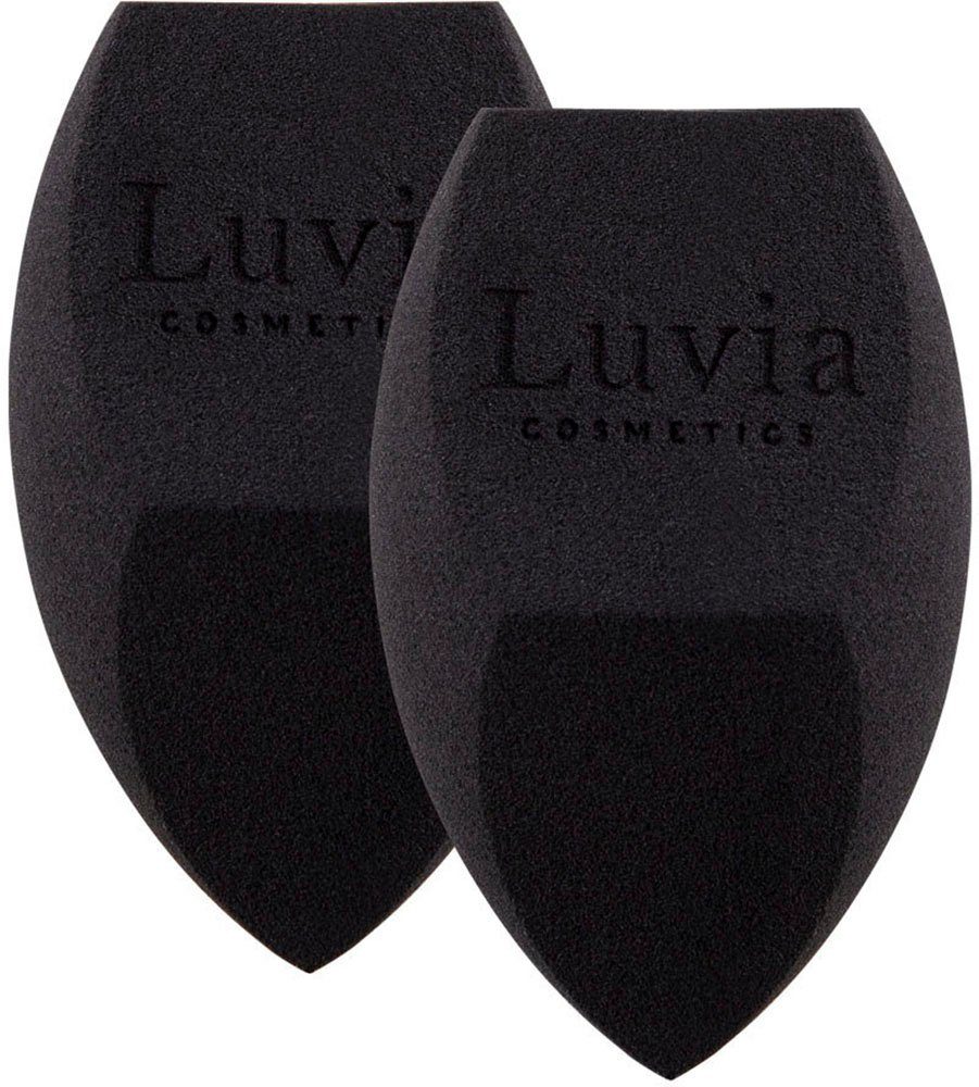 Luvia Cosmetics Schminkschwamm Diamond Make-up Sponge Set, Packung, 2 tlg., feinporige Oberfläche für natürliches Hautbild