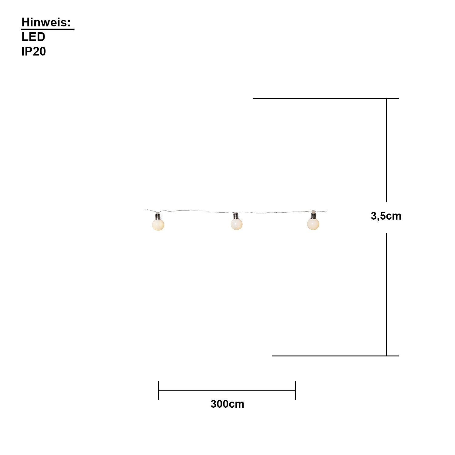 STAR TRADING LED-Lichterkette Mini Glow, Deko-Lichterkette,Mini Glow' mit B günstig online kaufen
