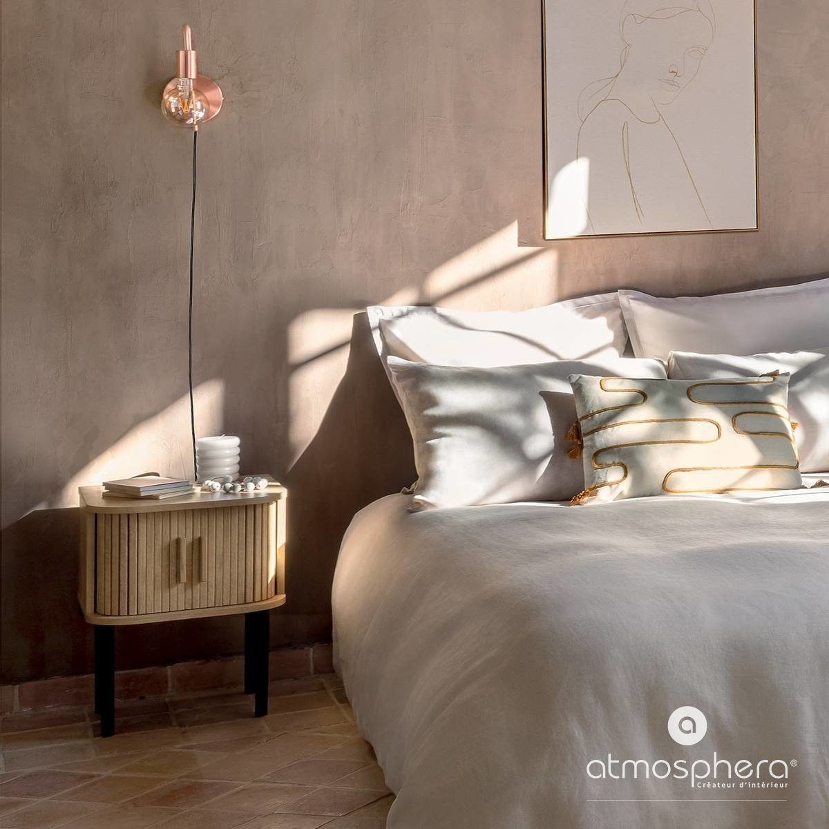 Atmosphera Créateur d'intérieur Nachttisch (funktional) günstig online kaufen