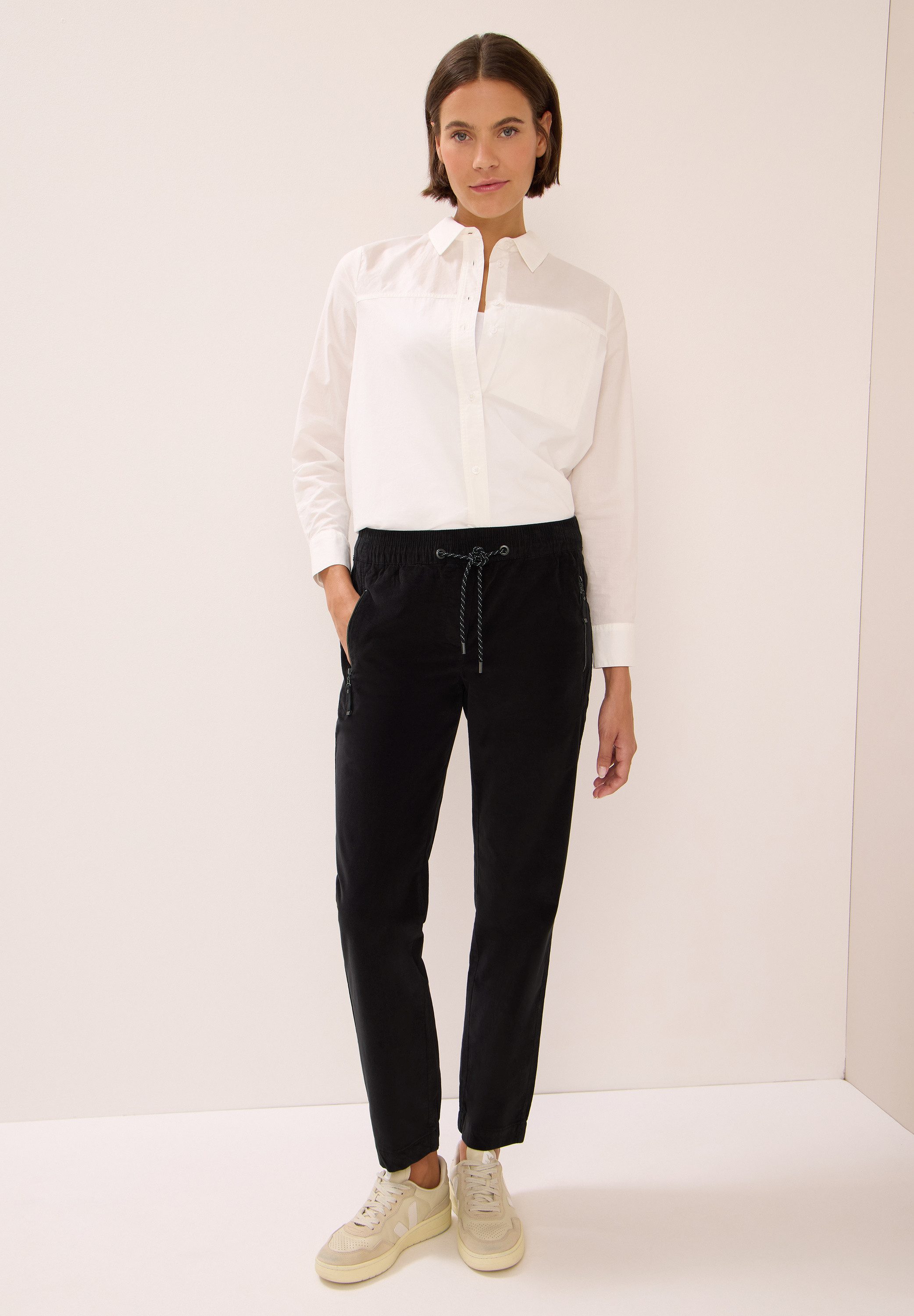 CECIL Cordhose Middle Waist