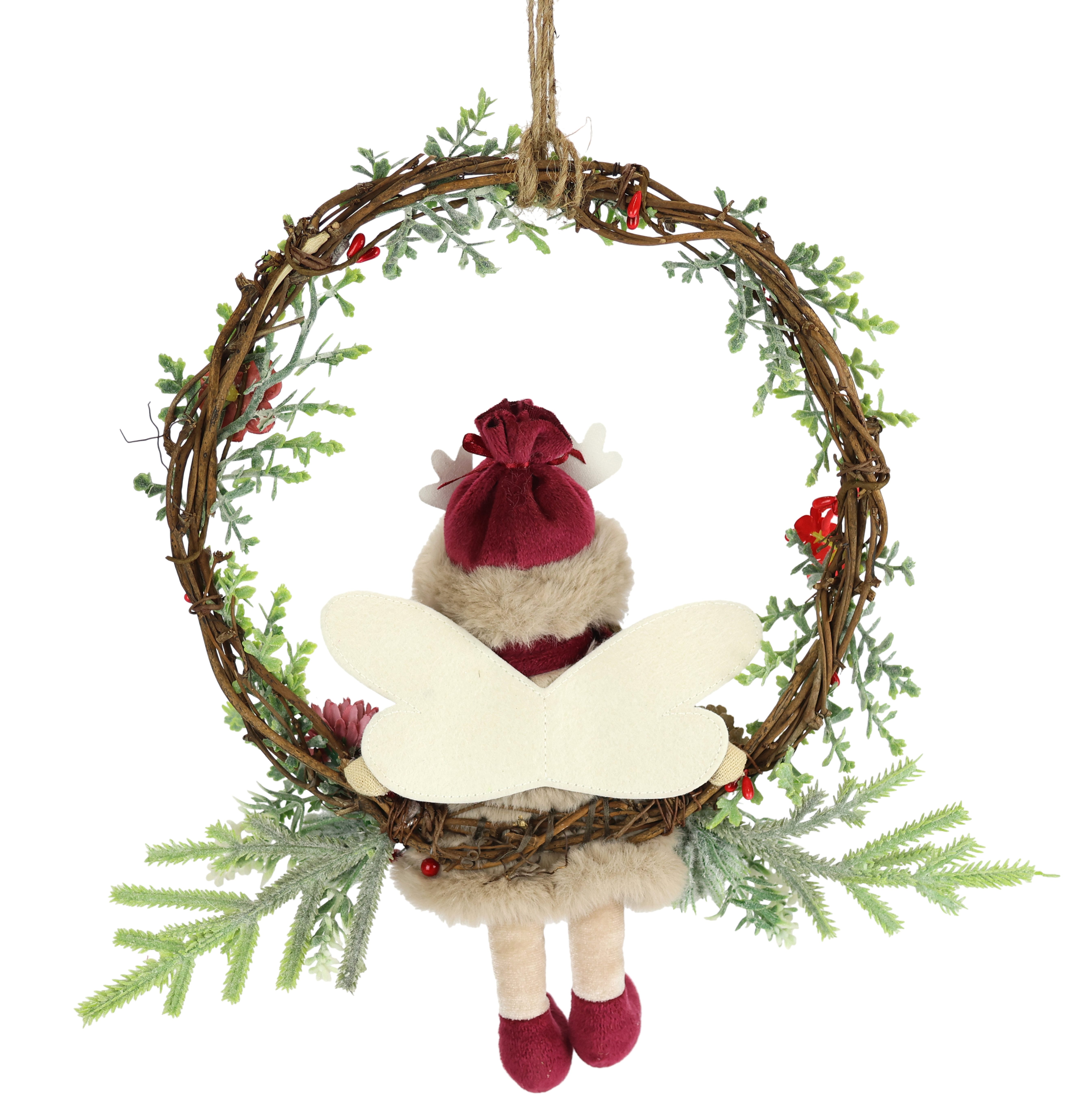 Kunstkranz Tannen-Kranz Elfe/Beeren/Tanne Tanne, I.GE.A., Höhe günstig online kaufen