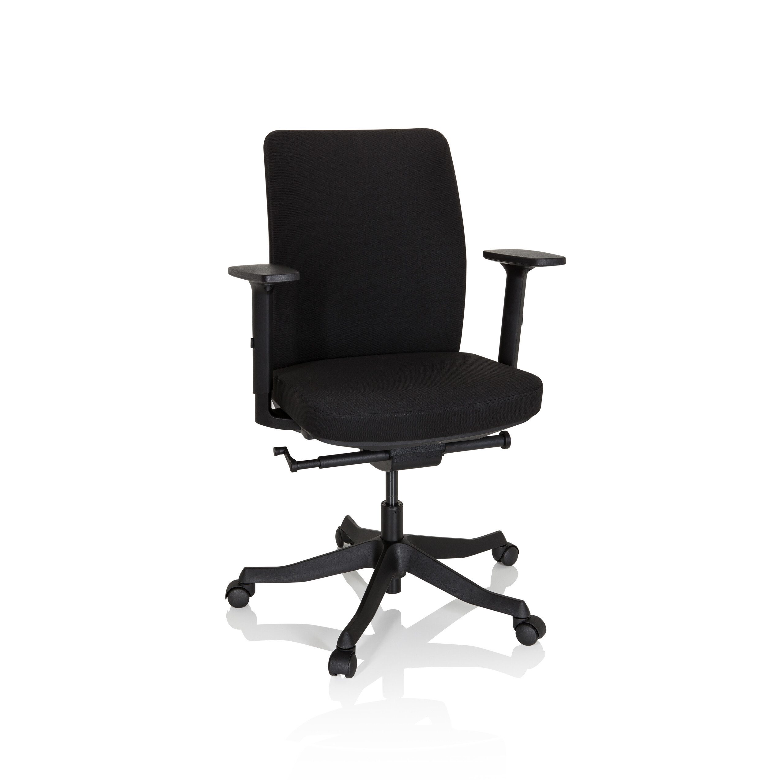 hjh OFFICE Drehstuhl Profi Bürostuhl SENATOR Stoff (1 St), Ergonomischer Chefsessel, Schreibtischstuhl höhenverstellbar