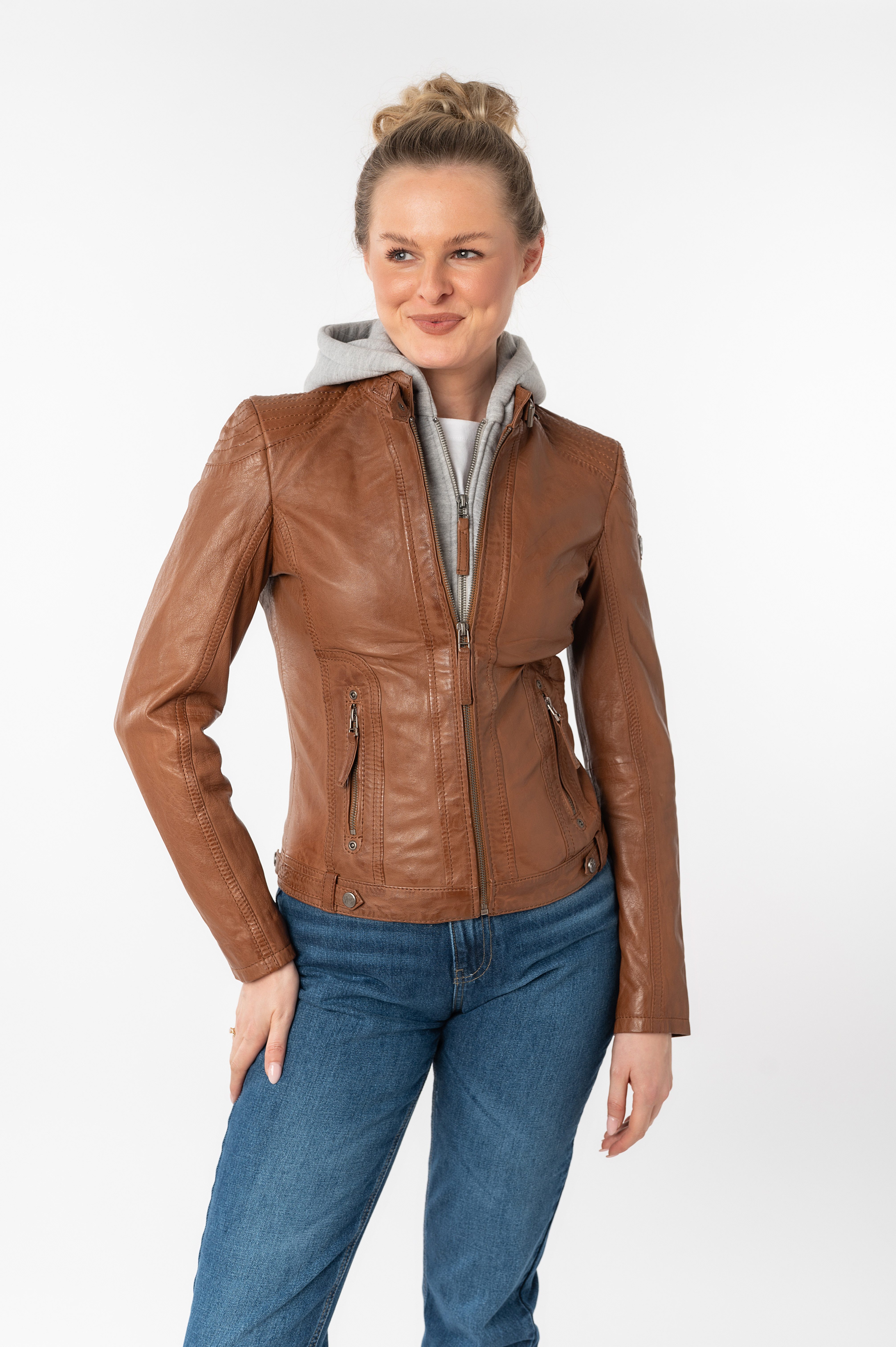 Lederjacke Junja