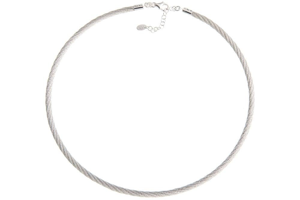 Silberkettenstore Halsreif Fashion-Omegahalsreifen 4mm - 925 Silber günstig online kaufen