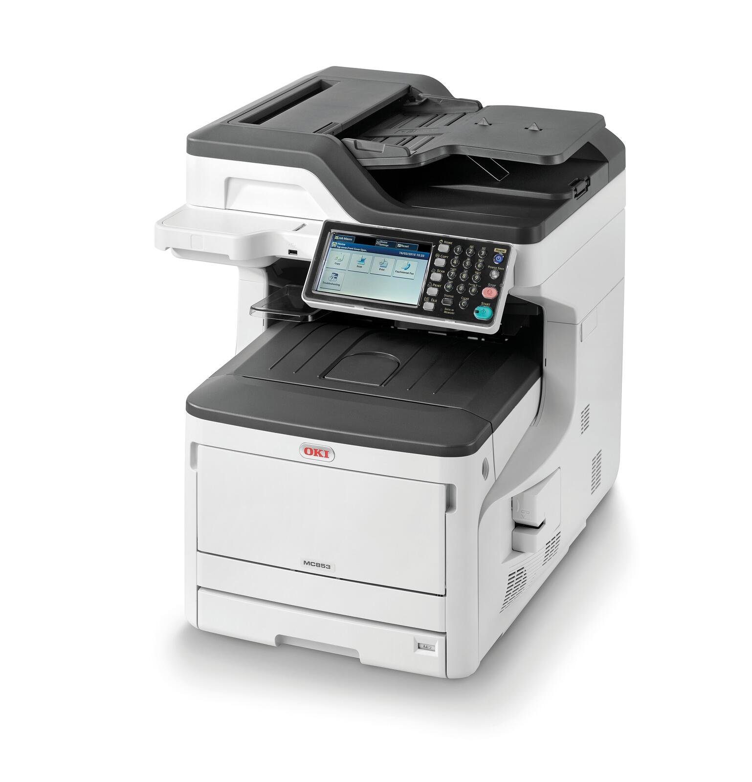 OKI OKI MC853dn Laserdrucker kein WLAN Automatischer Duplexdruck 