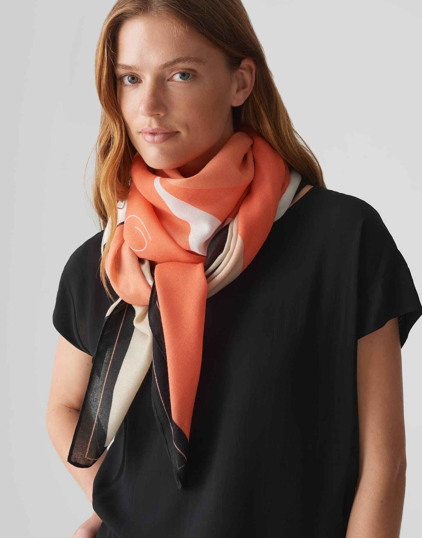 OPUS Halstuch ARHONE mit Print Weiches günstig online kaufen