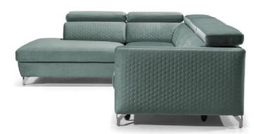 Stylefy Ecksofa Martinsburg, L-Form, Eckcouch, Relaxfunktion