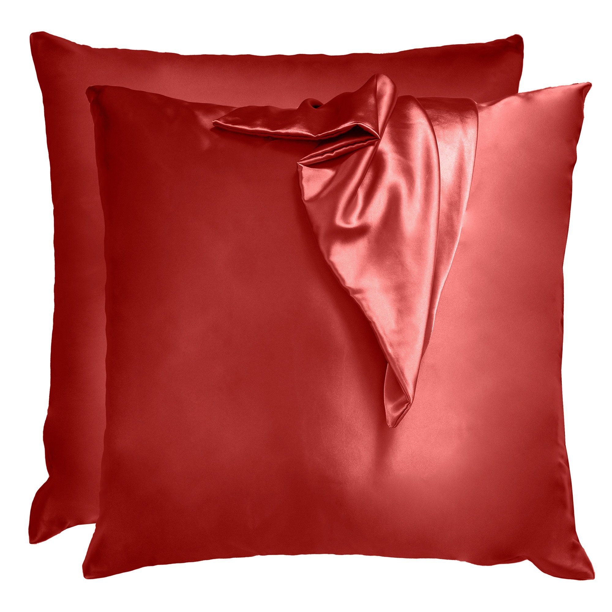 Komfortec Kissenbezug Mikrofaser Satin Kopfkissenbezug für Haar und Haut, ( günstig online kaufen