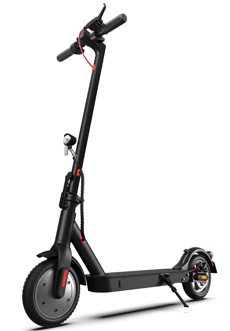 iscooter E-Scooter 8.5 Zoll E Скутери mit Straßenzulassung, Doppelfederung, 350,00 W, 20,00 km/h, 30 KM Reichweite, klappbar, Duales Bremssystem, Belastung bis 120kg