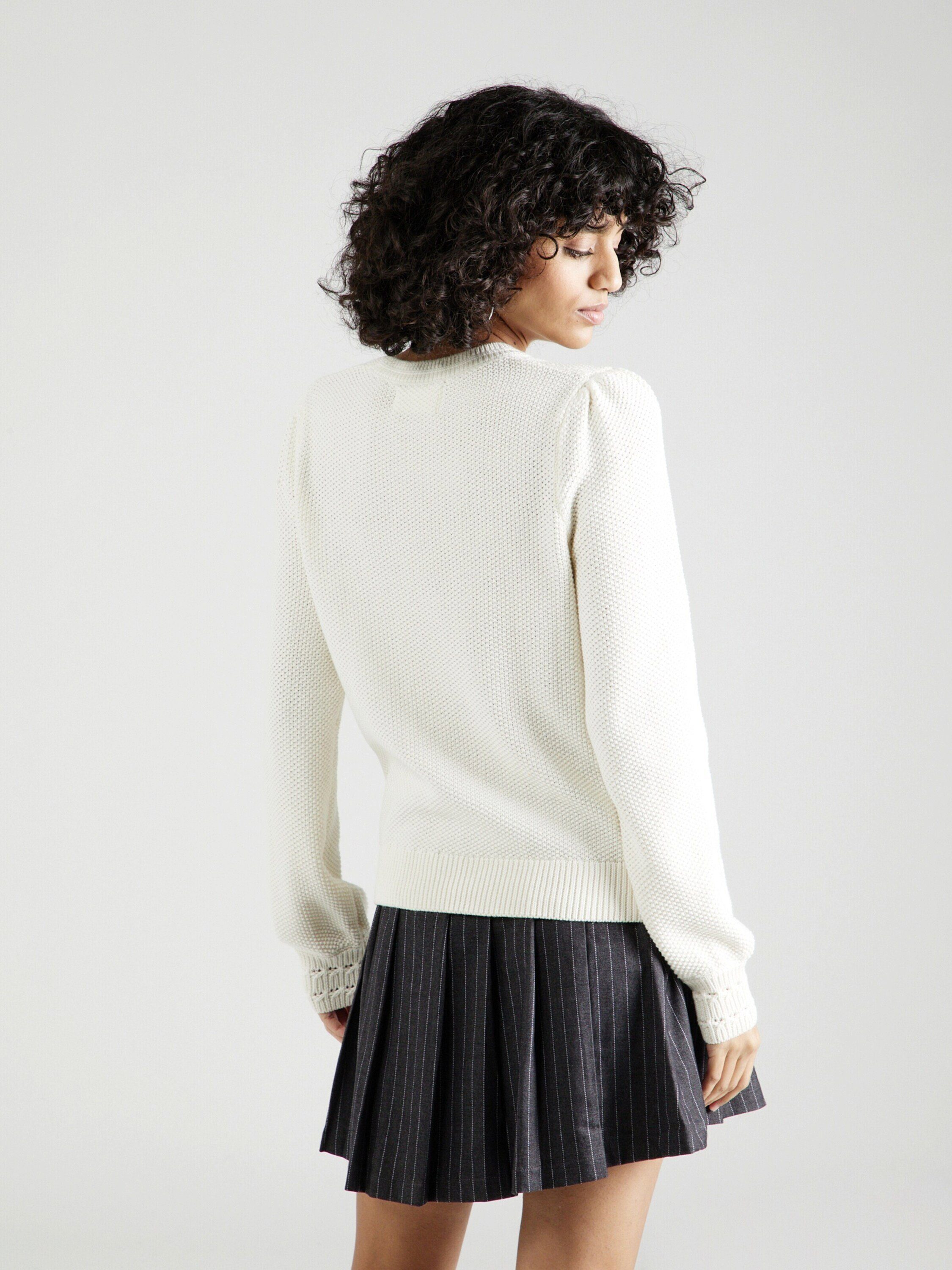 Springfield Strickpullover (1-tlg) Lochmuster