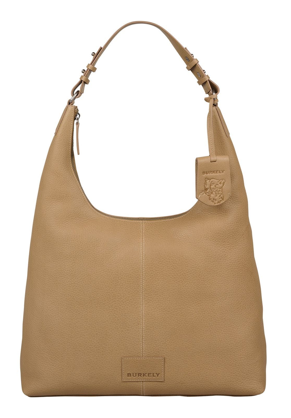 Burkely Schultertasche Hobo Bag, aus echtem Leder