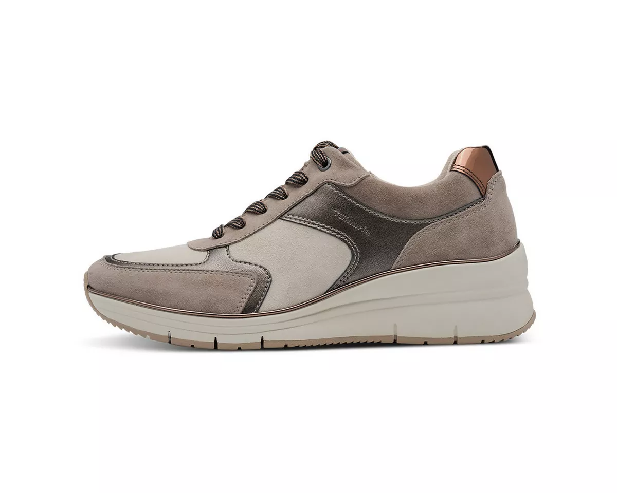 tamaris 1-23764-43 XT Damen Sneaker Turnschuhe, Sportschuhe, Freizeitschuhe, Halbschuhe, Schnürschuhe