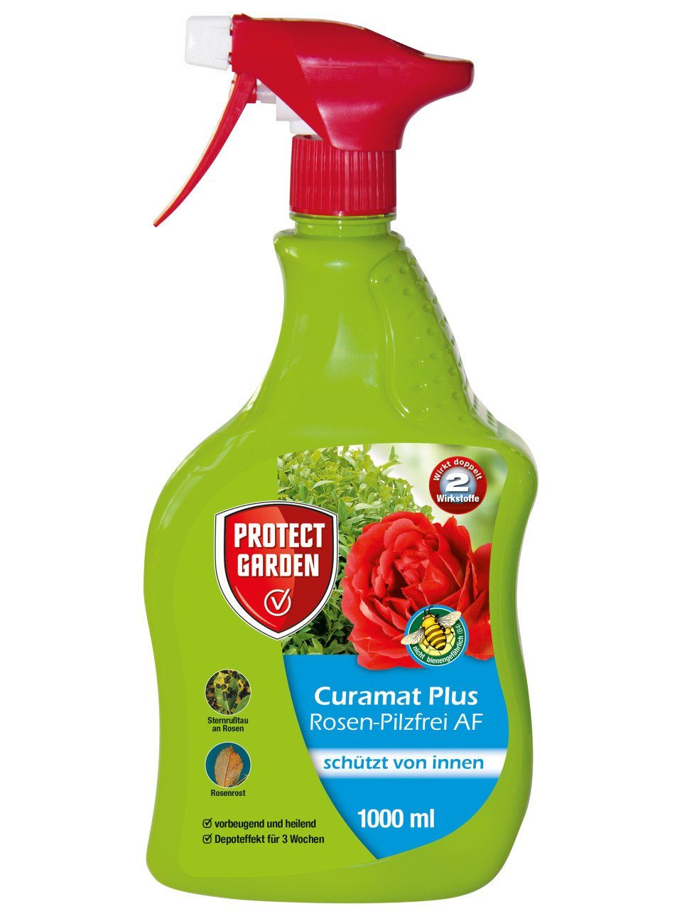 PROTECT Pflanzen-Pilzfrei Protect Garden Curamat Plus Rosen-Pilzfrei AF 1 l, 0.1 l