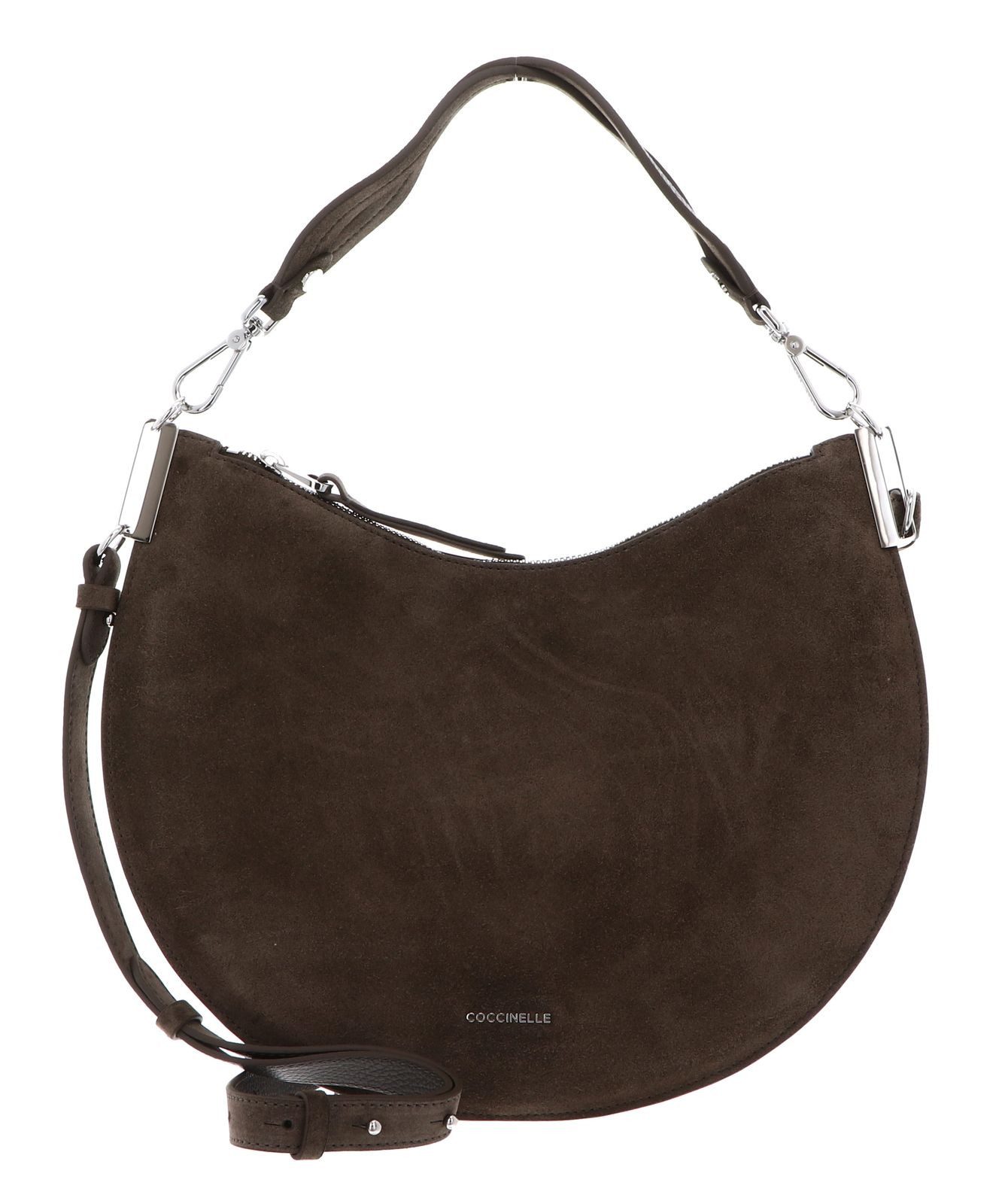 Schultertasche Handbag Suede Leather