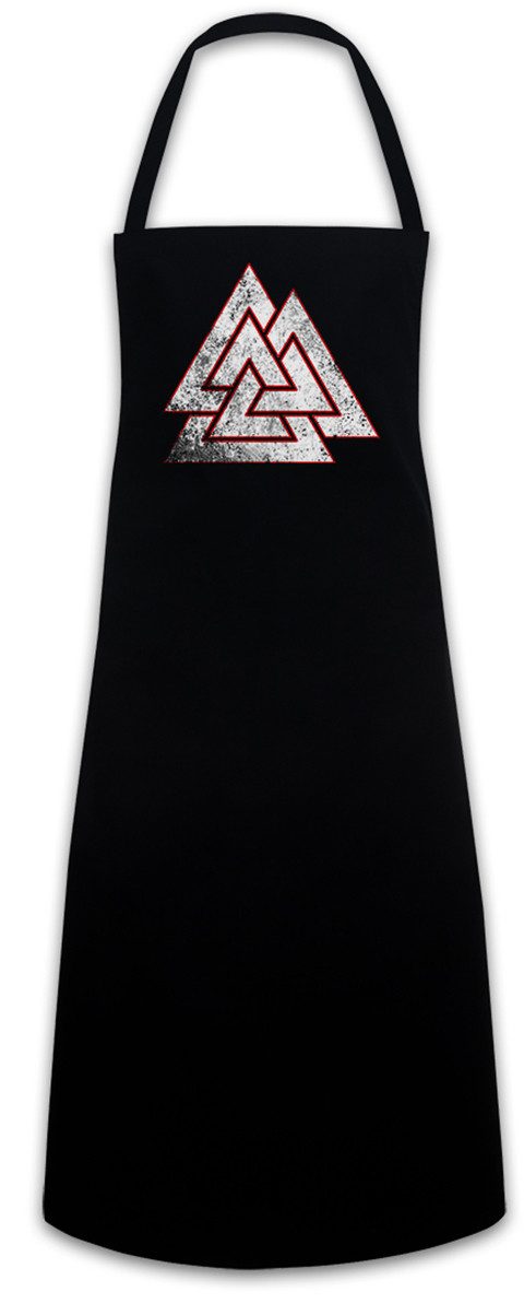Urban Backwoods Kochschürze Wotan Knoten Knot Symbol Grillschürze Wotansknoten Odin Thor Tyr Loki