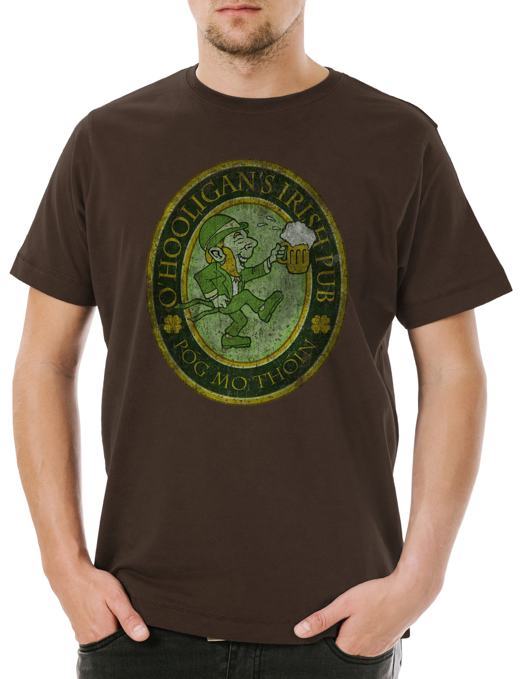 Urban Backwoods Print-Shirt O'Hooligans Irish Pub günstig online kaufen