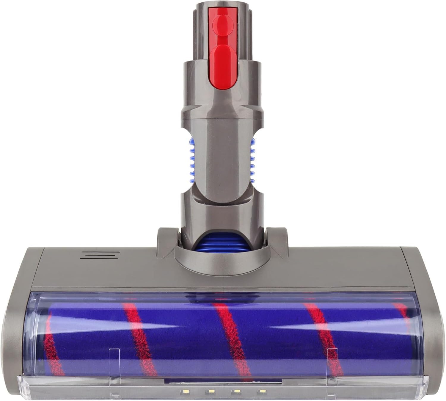 Refined Living Насадки для пылесоса-Set Dyson Staubsauger Kopf,Für Dyson V7 V8 V10 V11 V15 Softroller Bürste, (Weich-Reinigungsbürste Bodenwerkzeug, Elektrische Softroller Turbobürste, Ersatzbürste für kabellose Staubsauger, Staubsauger Zubehör, Dyson kompatibel, Dyson Kopf Ersatz, Dyson Ersatzbürste, Bodendüse mit Licht, Staubsaugerbürste, 1-tlg., Dyson Bürstenkopf, Turbobürste Dyson, Softroller Bürste, Bodendüse), 180° Schwenkkopf, Leichte Montage, für Teppich, Hartboden
