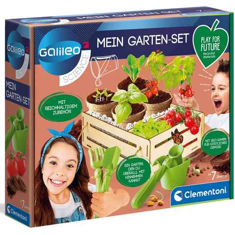 Clementoni® Experimentierkasten Galileo, Mein Garten-Set, Made in Europe